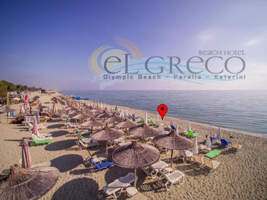 El Greco Hotel Olympic Beach Olympiaki Akti Bagian luar foto