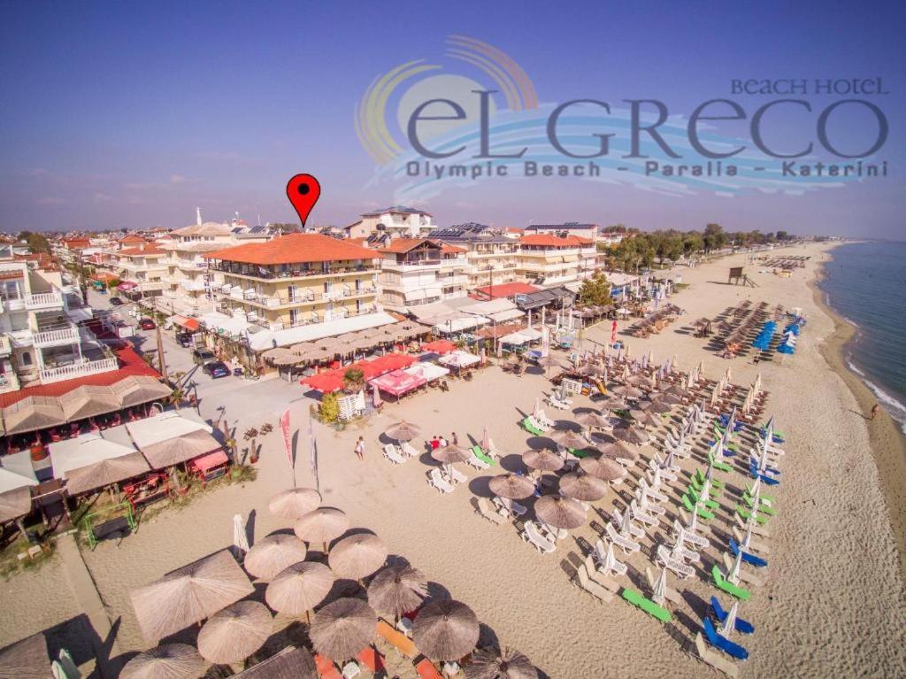 El Greco Hotel Olympic Beach Olympiaki Akti Bagian luar foto