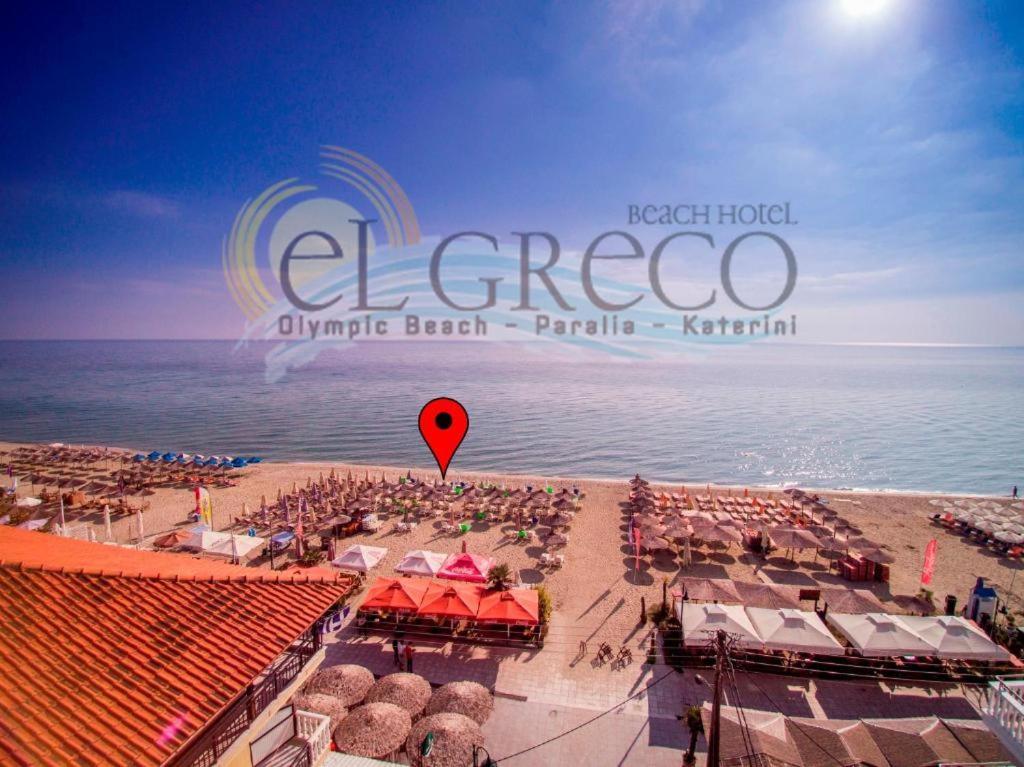 El Greco Hotel Olympic Beach Olympiaki Akti Bagian luar foto