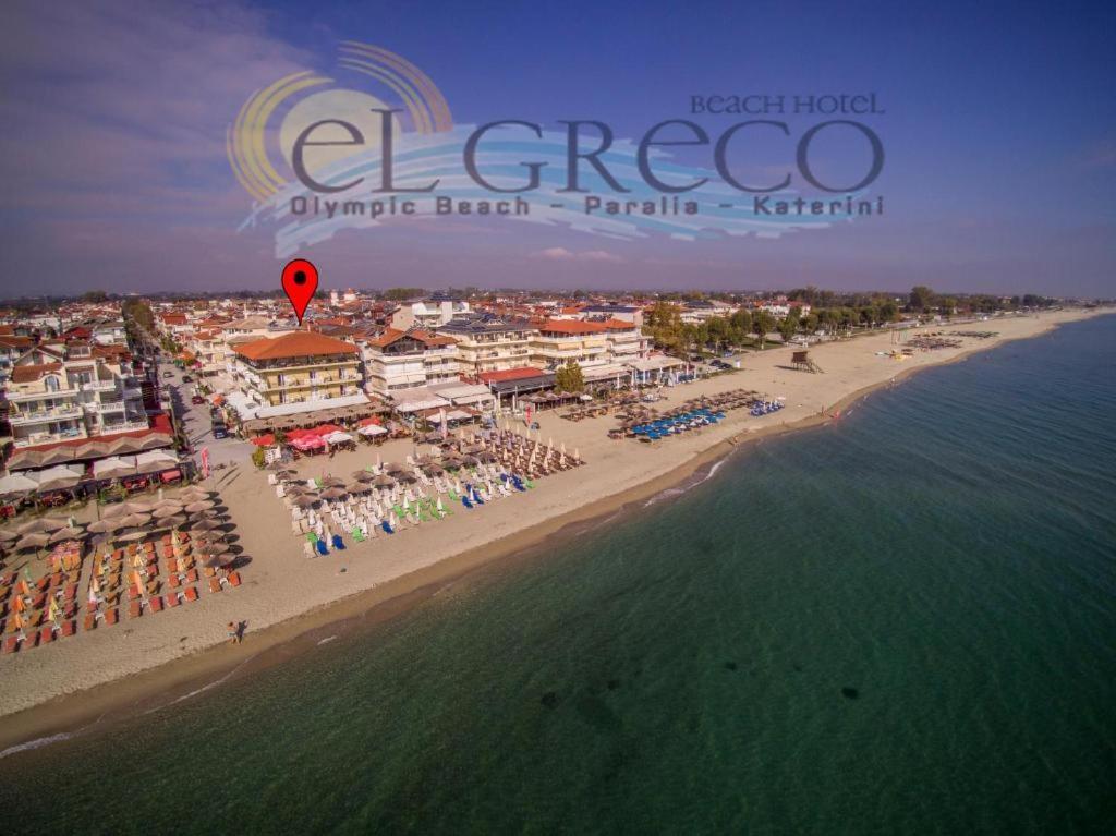 El Greco Hotel Olympic Beach Olympiaki Akti Bagian luar foto